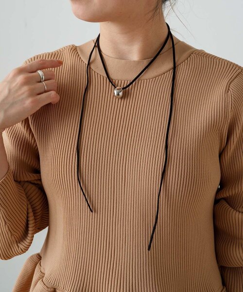 Omekashi（オメカシ）の「リボンチョーカー（チョーカー・レディース・シルバー・ONE SIZE）」の8枚目の写真