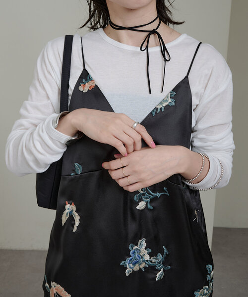 Omekashi（オメカシ）の「リボンチョーカー（チョーカー・レディース・シルバー・ONE SIZE）」の6枚目の写真