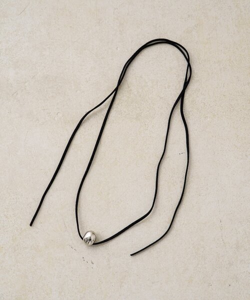 Omekashi（オメカシ）の「リボンチョーカー（チョーカー・レディース・シルバー・ONE SIZE）」の2枚目の写真