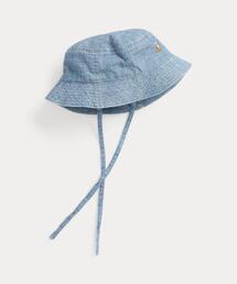 リバーシブル コットン バケット ハット（ハット）｜POLO RALPH LAUREN