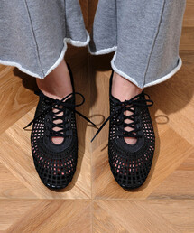 GRISE EMBROIDERY レースアップ