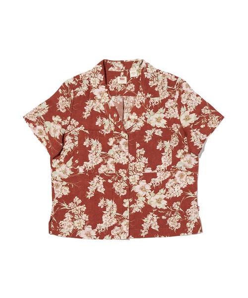 Levi's(リーバイス)の「Levi's/リーバイス SONNY キャンプシャツ(シャツ/ブラウス・レディース・レッド・S/M/XS)」の7枚目の写真