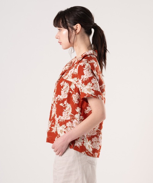 Levi's(リーバイス)の「Levi's/リーバイス SONNY キャンプシャツ(シャツ/ブラウス・レディース・レッド・S/M/XS)」の2枚目の写真