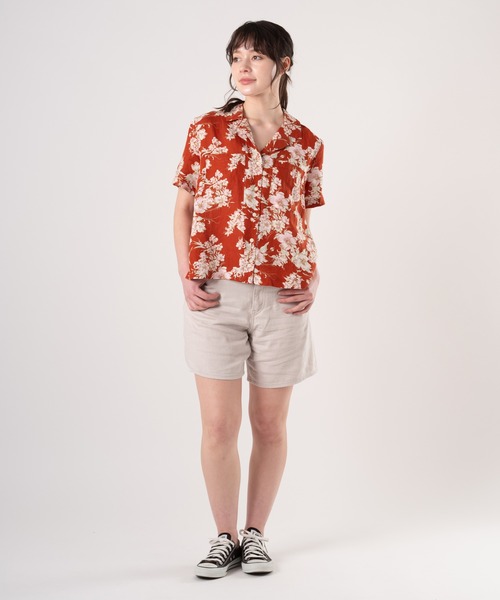 Levi's(リーバイス)の「Levi's/リーバイス SONNY キャンプシャツ(シャツ/ブラウス・レディース・レッド・S/M/XS)」の4枚目の写真