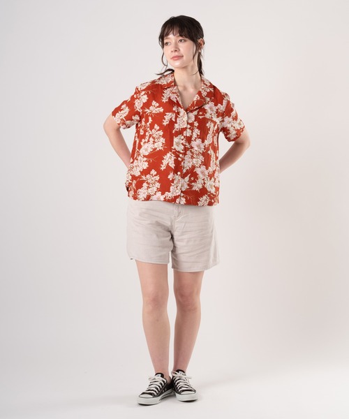Levi's(リーバイス)の「Levi's/リーバイス SONNY キャンプシャツ(シャツ/ブラウス・レディース・レッド・S/M/XS)」の6枚目の写真