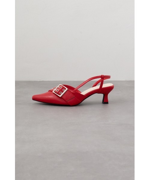 AZUL by moussy（アズールバイマウジー）の「バックルベルトパンプス（パンプス・レディース・レッド/ブラック・SMALL/MEDIUM/LARGE/LL）」の12枚目の写真