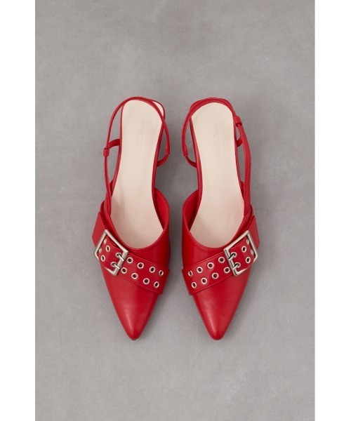 AZUL by moussy（アズールバイマウジー）の「バックルベルトパンプス（パンプス・レディース・レッド/ブラック・SMALL/MEDIUM/LARGE/LL）」の13枚目の写真