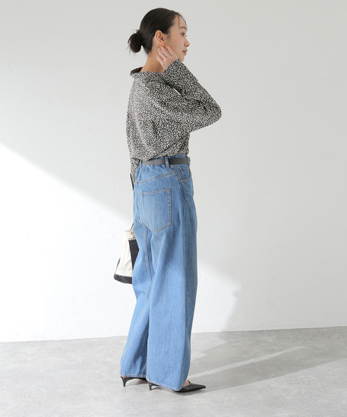 journal standard L'essage(ジャーナルスタンダードレサージュ)の「レオパードプリントシャツ(シャツ/ブラウス・レディース・ブラック/ベージュ・FREE)」の22枚目の写真