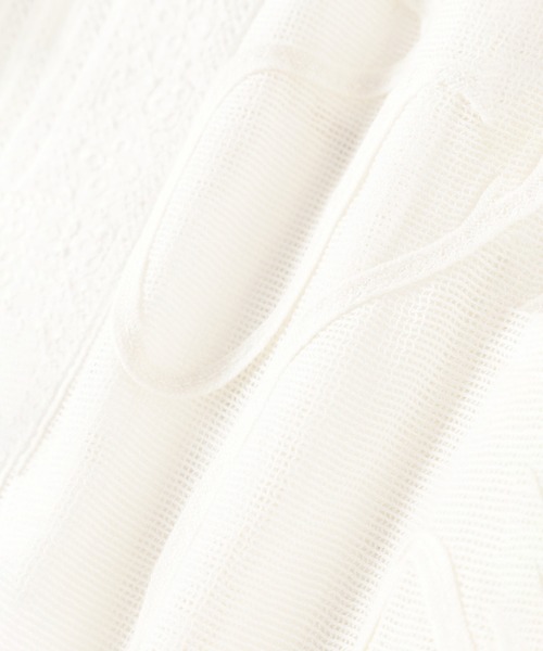 ROSE BUD（ローズバッド）の「コードエンブロイダリーカーディガン（カーディガン/ボレロ・レディース・ホワイト/ブラック・ONE SIZE）」の20枚目の写真