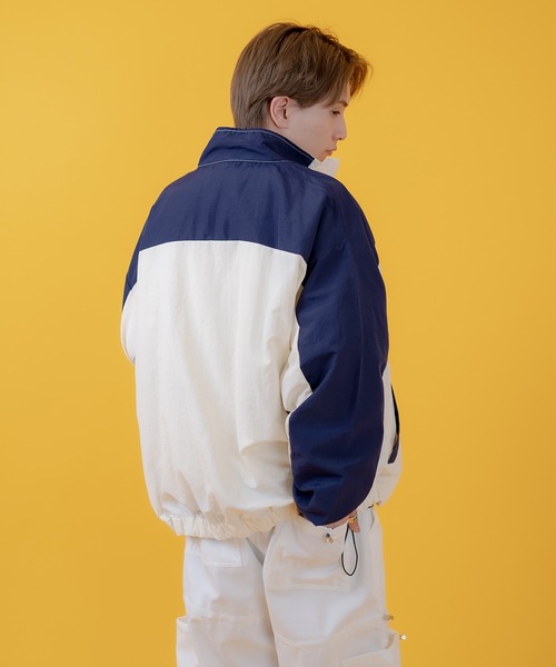 improves（インプローブス）の「切り替え ナイロンジャケット（ナイロンジャケット・メンズ・ブラック/ワイン/ホワイト・LARGE/MEDIUM）」の5枚目の写真