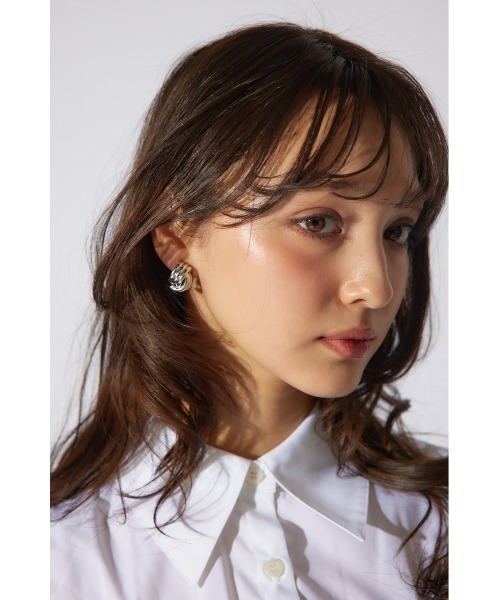 rienda（リエンダ）の「スタックメタルピアス（ピアス（両耳用）・レディース・ゴールド/シルバー・FREE）」の10枚目の写真