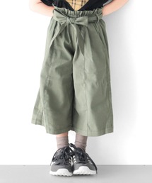 ガウチョパンツ」に該当するグリーン・カーキ/緑色系のファッション