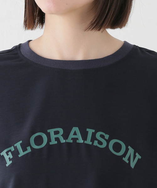 tシャツ ジョーゼットロゴロンＴ レディース 追加2》ジョーゼットロゴロンTEE（シャツ/ブラウス）｜JOURNAL