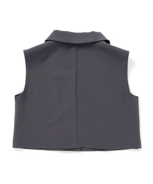 ZIDDY（ジディ）の「【 ニコ☆プチ 掲載 】ジレ＆ベーシックTシャツセット(130~160cm)（アンサンブル・キッズ・グレー/ブラック系その他・FREE/130cm/140cm/150cm）」の16枚目の写真