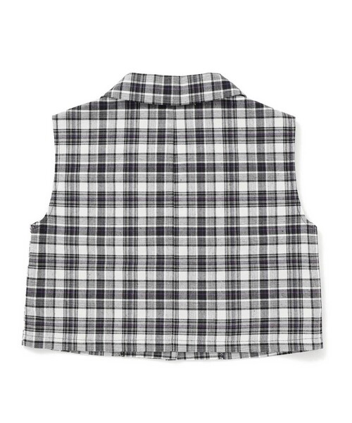 ZIDDY（ジディ）の「【 ニコ☆プチ 掲載 】ジレ＆ベーシックTシャツセット(130~160cm)（アンサンブル・キッズ・グレー/ブラック系その他・FREE/130cm/140cm/150cm）」の6枚目の写真