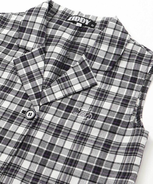 ZIDDY（ジディ）の「【 ニコ☆プチ 掲載 】ジレ＆ベーシックTシャツセット(130~160cm)（アンサンブル・キッズ・グレー/ブラック系その他・FREE/130cm/140cm/150cm）」の20枚目の写真