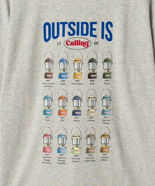 COLEMAN（コールマン）の「Coleman（コールマン）ランタンCOOL Tシャツ　－接触冷感ー（Tシャツ/カットソー・メンズ・ブラック/グレー/ベージュ/ホワイト・XL/L/M/S）」の10枚目の写真