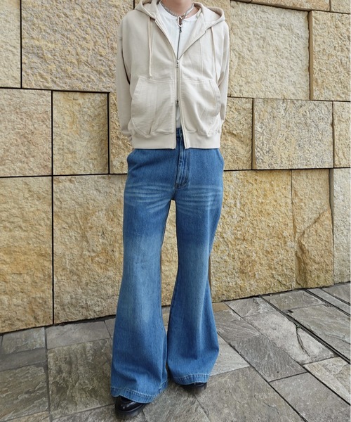 West Side Modern Vintage Like Bell Bottom Pants/ウエスト