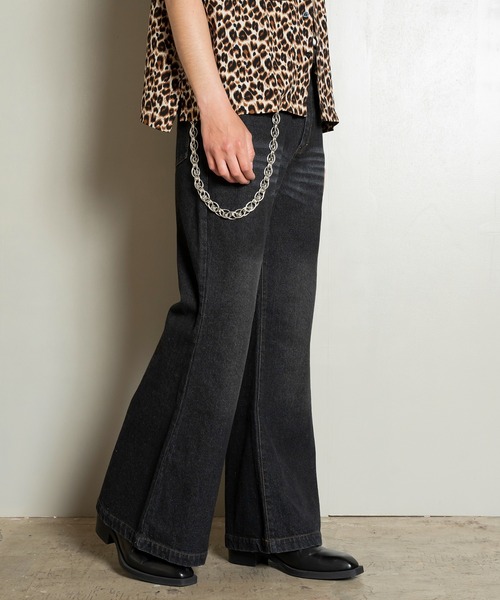 West Side Modern Vintage Like Bell Bottom Pants/ウエスト
