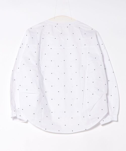 aimoha(アイモハ)の「バンドカラーコットンシャツ(シャツ/ブラウス・レディース・ホワイト/ホワイト系その他・FREE)」の3枚目の写真
