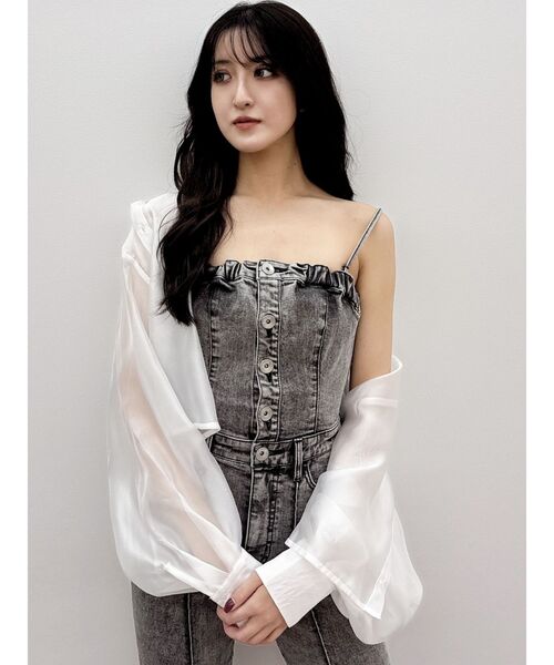 GYDA SHEAR ショートシャツ シアーシャツ SHEERショートシャツ[品番：MKSW0063489]｜GYDA（ジェイダ）の