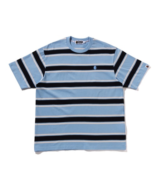 ONE POINT STRIP RELAXED FIT TEE（Tシャツ/カットソー）｜A