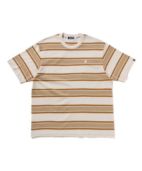 ONE POINT STRIP RELAXED FIT TEE（Tシャツ/カットソー）｜A
