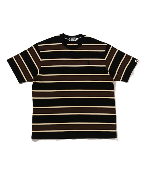 NEW【A BATHING APE】ONE POINT STRIP RELAXED FIT TEE Tシャツ ONE POINT STRIP RELAXED FIT TEE | bape.com