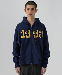 D.Nart.Ampta（ディーナ―トアンプタ）の「D.Nart.Ampta(ディー・ナート・アンプタ)1998 Patch ZIP Hoodie ロゴ ジップパーカー ジップフーディー スウェット（パーカー）」