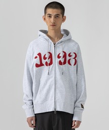 D.Nart.Ampta（ディーナ―トアンプタ）の「D.Nart.Ampta(ディー・ナート・アンプタ)1998 Patch ZIP Hoodie ロゴ ジップパーカー ジップフーディー スウェット（パーカー）」
