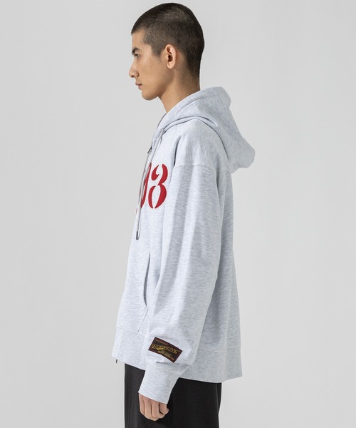 D.Nart.Ampta(ディーナ―トアンプタ)の「D.Nart.Ampta(ディー・ナート・アンプタ)1998 Patch ZIP Hoodie ロゴ ジップパーカー ジップフーディー スウェット(パーカー・メンズ・ネイビー/ブラック/グレー・M/S)」の8枚目の写真