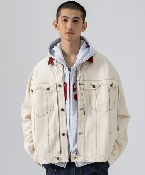 D.Nart.Ampta(ディーナ―トアンプタ)の「D.Nart.Ampta(ディー・ナート・アンプタ)1998 Patch ZIP Hoodie ロゴ ジップパーカー ジップフーディー スウェット(パーカー・メンズ・ネイビー/ブラック/グレー・M/S)」の13枚目の写真