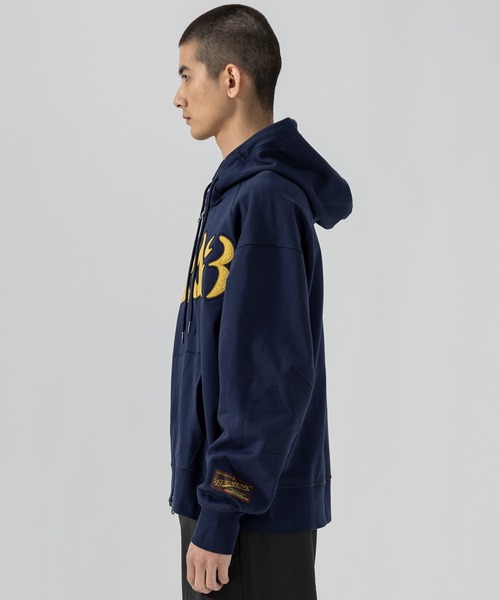 D.Nart.Ampta(ディーナ―トアンプタ)の「D.Nart.Ampta(ディー・ナート・アンプタ)1998 Patch ZIP Hoodie ロゴ ジップパーカー ジップフーディー スウェット(パーカー・メンズ・ネイビー/ブラック/グレー・M/S)」の14枚目の写真