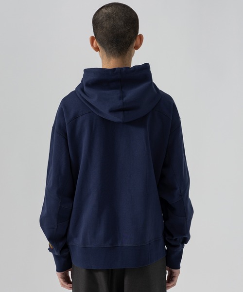 D.Nart.Ampta(ディーナ―トアンプタ)の「D.Nart.Ampta(ディー・ナート・アンプタ)1998 Patch ZIP Hoodie ロゴ ジップパーカー ジップフーディー スウェット(パーカー・メンズ・ネイビー/ブラック/グレー・M/S)」の15枚目の写真