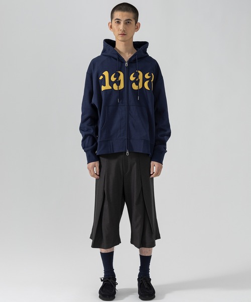 D.Nart.Ampta(ディーナ―トアンプタ)の「D.Nart.Ampta(ディー・ナート・アンプタ)1998 Patch ZIP Hoodie ロゴ ジップパーカー ジップフーディー スウェット(パーカー・メンズ・ネイビー/ブラック/グレー・M/S)」の16枚目の写真