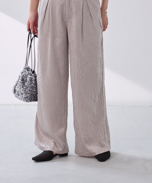 menue(メヌエ)の「メッシュ Tストラップ変形ヒールサンダル(サンダル・レディース・ブラック/シルバー・SS/S/M/L/LL/3L)」の7枚目の写真