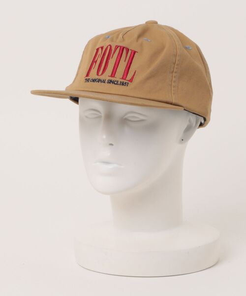 FRUIT OF THE LOOM(フルーツオブザルーム)の「FRUIT OF THE LOOM / FTL EX ACCENT STITCH CAP / 80971800(キャップ・レディース・ホワイト/グリーン/ブラウン/ブラック・FREE)」の7枚目の写真