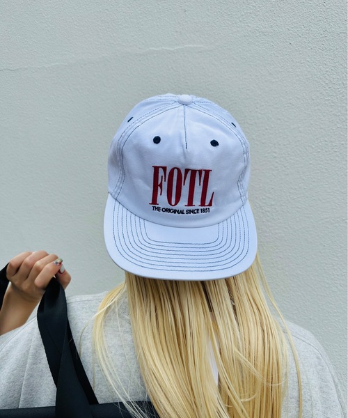 FRUIT OF THE LOOM(フルーツオブザルーム)の「FRUIT OF THE LOOM / FTL EX ACCENT STITCH CAP / 80971800(キャップ・レディース・ホワイト/グリーン/ブラウン/ブラック・FREE)」の11枚目の写真