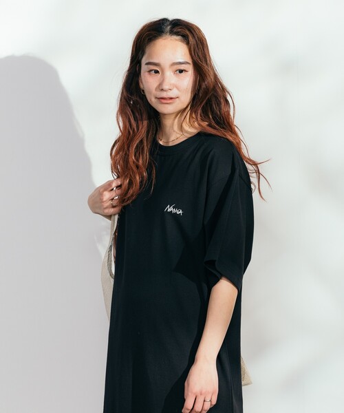 セール】NANGA × FREAK'S STORE/ナンガ 別注 刺繍 ショートスリーブ