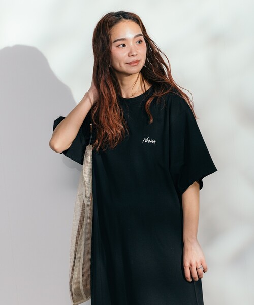 セール】NANGA × FREAK'S STORE/ナンガ 別注 刺繍 ショートスリーブ