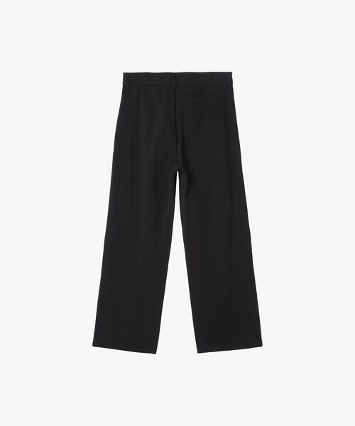 agnes b.（アニエスベー）の「JEJ3 PANTALON パンツ（スラックス・メンズ・ブラック・1/2）」の2枚目の写真