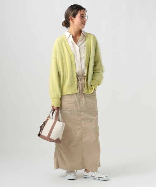 BAYFLOW(ベイフロー)の「≪予約≫ストレッチベイカースカート(スカート・レディース・ベージュ/ブラック/カーキ・SMALL/MEDIUM)」の19枚目の写真