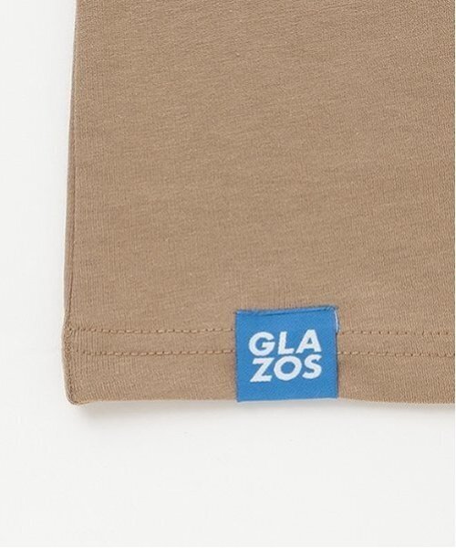 GLAZOS(グラソス)の「【大人向けサイズあり】バックリフレクタープリント半袖Tシャツ(Tシャツ/カットソー・キッズ・ベージュ/ネイビー/ブラック/ホワイト・L/S/LL/M)」の8枚目の写真