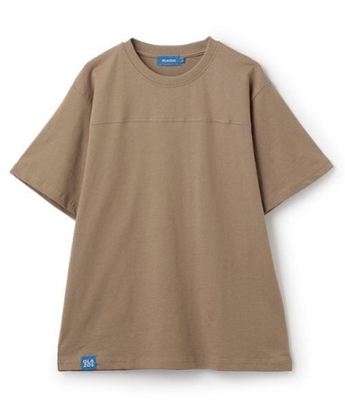 GLAZOS(グラソス)の「【大人向けサイズあり】バックリフレクタープリント半袖Tシャツ(Tシャツ/カットソー・キッズ・ベージュ/ネイビー/ブラック/ホワイト・L/S/LL/M)」の11枚目の写真