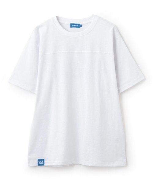 GLAZOS(グラソス)の「【大人向けサイズあり】バックリフレクタープリント半袖Tシャツ(Tシャツ/カットソー・キッズ・ベージュ/ネイビー/ブラック/ホワイト・L/S/LL/M)」の13枚目の写真