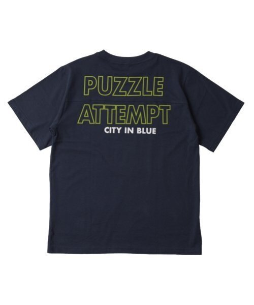GLAZOS(グラソス)の「【大人向けサイズあり】バックリフレクタープリント半袖Tシャツ(Tシャツ/カットソー・キッズ・ベージュ/ネイビー/ブラック/ホワイト・L/S/LL/M)」の14枚目の写真