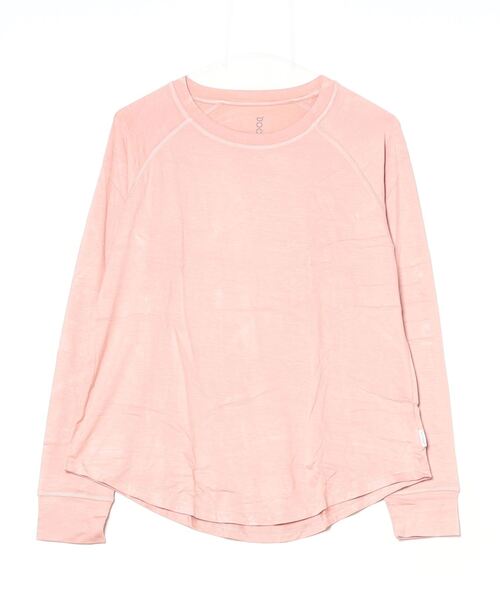 BOODY（ブーディ）の「【BOODY】 グッドナイト ラグランスリープトップ（Tシャツ/カットソー・レディース・ピンク・X-SMALL/SMALL/MEDIUM）」の5枚目の写真