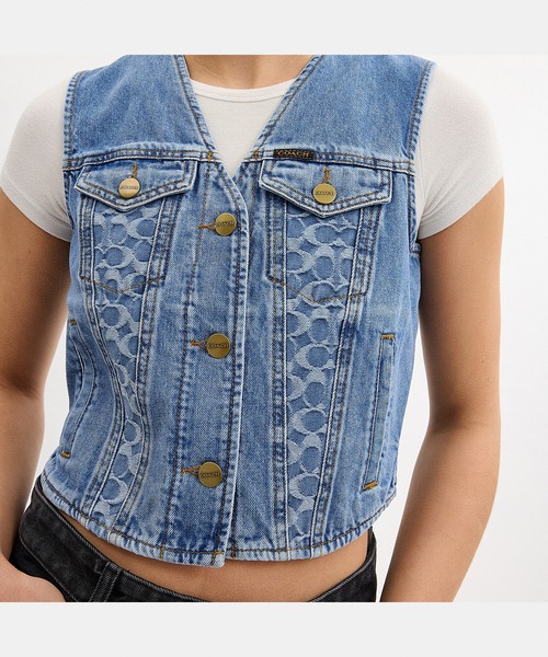 デニム ベスト・オーガニック コットン