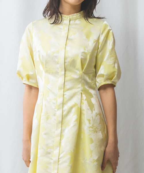NARACAMICIE（ナラカミーチェ）の「【NALACARA】花柄JQウエストタックワンピース（ワンピース・レディース・イエロー・XL/M）」の5枚目の写真