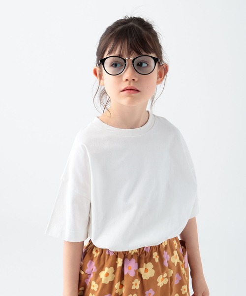 BAYFLOW（ベイフロー）の「[古着っぽさが魅力♪]ヴィンテージウォッシュBIG T(KIDS)（Tシャツ/カットソー・キッズ・グリーン/ライトグリーン/ピンク/チャコール/イエロー/オフホワイト・110cm/120cm/130cm/140cm/150cm）」の2枚目の写真